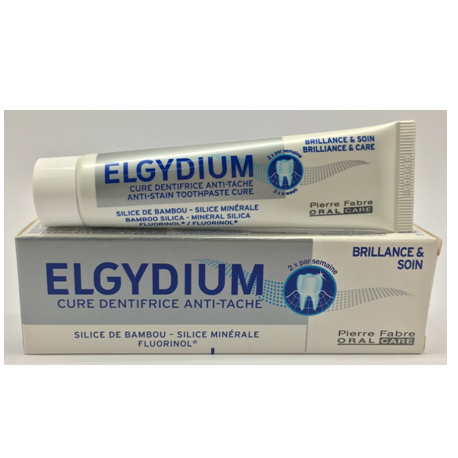 Elgydium Brilliance & Care Toothpaste 30ml ( X 8 Packs )